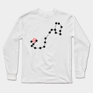 Mula Nakshatra Hindu Vedic Sidereal Astrology Constellation Long Sleeve T-Shirt